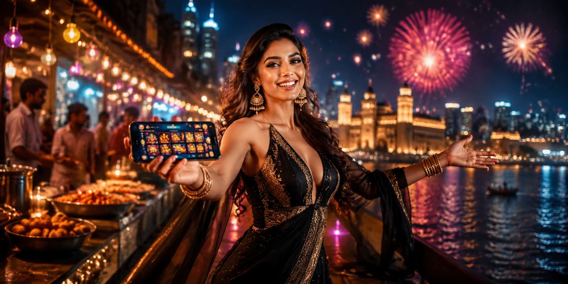 Pune night market showing casual bettors using mobile payments