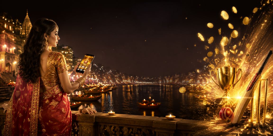 Cricket fans betting secretly during IPL matches along Varanasi Ghat